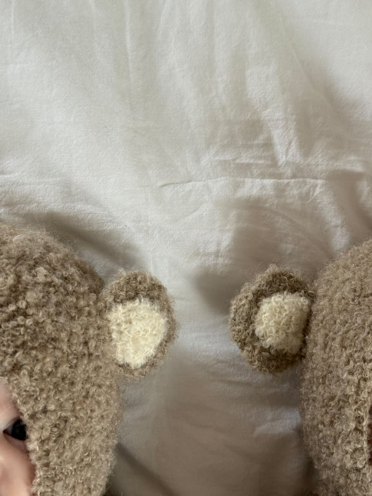 Lille Bitte Teddyhue beige (forudbestilling)